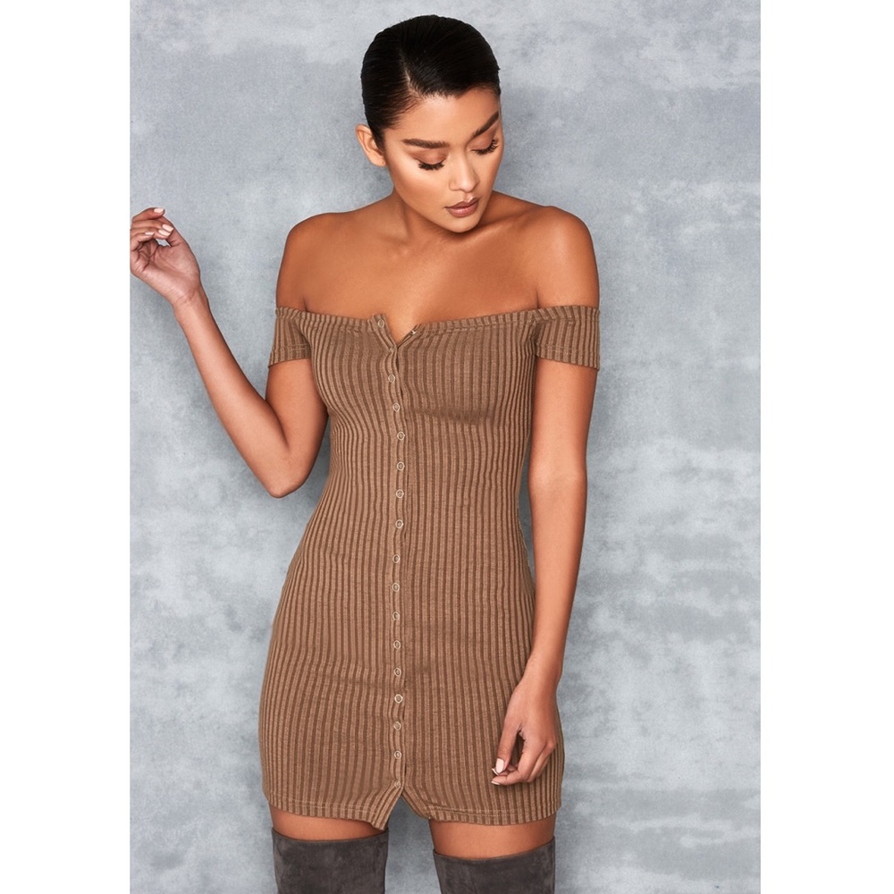 MISTRESS ROCKS “Motown” off shoulder dress